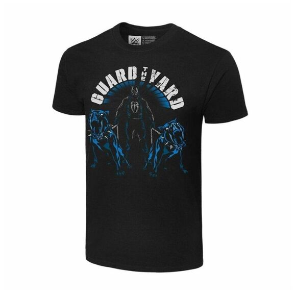 WWE Roman Reigns T-Shirt 3X Black "Guard The Yard" Pitbulls Tee Cotton Authentic - Picture 2 of 7